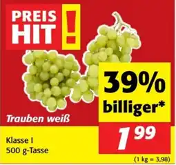 Nah&Frisch Trauben weiß Angebot