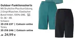Tchibo Eduscho Outdoor-Funktionsshorts Angebot