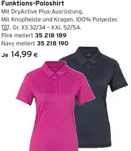 Tchibo Eduscho Funktions-Poloshirt Angebot