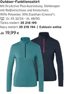 Tchibo Eduscho Outdoor-Funktionsshirt Angebot