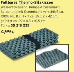Tchibo Eduscho Faltbares Thermo-Sitzkissen Angebot
