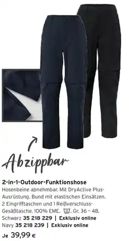 Tchibo Eduscho 2-in-1-Outdoor-Funktionshose Angebot