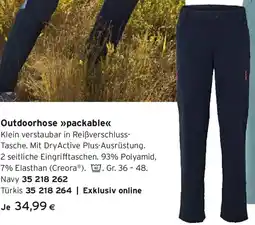 Tchibo Eduscho Outdoorhose Angebot