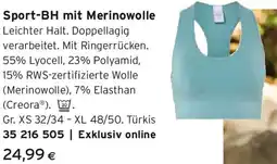 Tchibo Eduscho Sport-BH mit Merinowolle Angebot