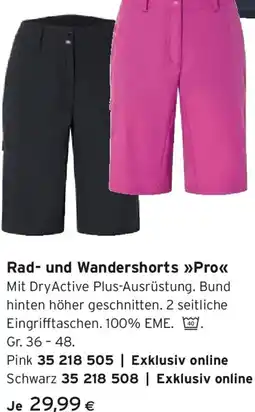 Tchibo Eduscho Rad- und Wandershorts Angebot