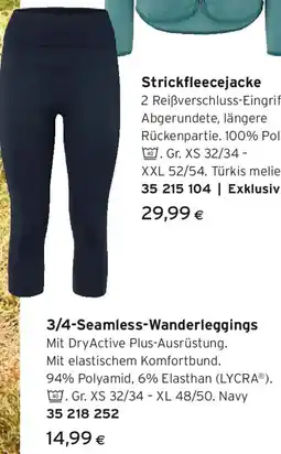 Tchibo Eduscho 3/4-Seamless-Wanderleggings Angebot