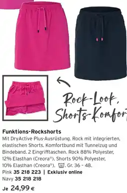 Tchibo Eduscho Funktions-Rockshorts Angebot