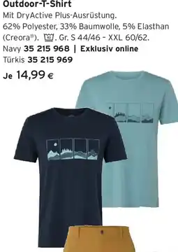 Tchibo Eduscho Outdoor-T-Shirt Angebot