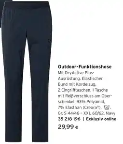 Tchibo Eduscho Outdoor-Funktionshose Angebot