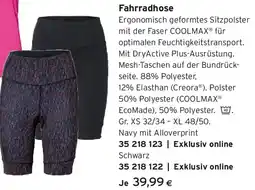 Tchibo Eduscho Fahrradhose Angebot