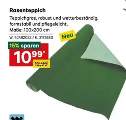 Lagerhaus Rasenteppich Angebot