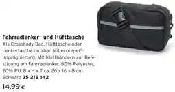 Tchibo Eduscho Fahrradlenker- und Hüfttasche Angebot
