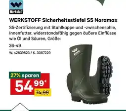 Lagerhaus Werkstoff sicherheitsstiefel s5 noramax Angebot