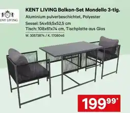 Lagerhaus KENT LIVING Balkon-Set Mondello Angebot
