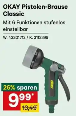 Lagerhaus Okay pistolen-brause classic Angebot