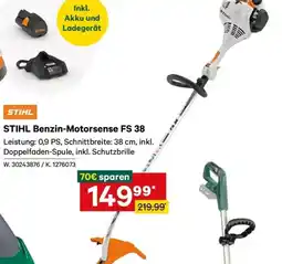 Lagerhaus Stihl benzin-motorsense fs 38 Angebot