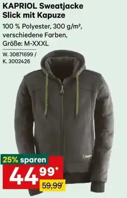 Lagerhaus Kapriol sweatjacke slick mit kapuze Angebot
