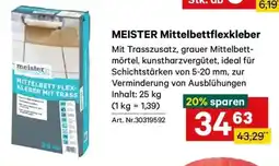 Lagerhaus Meister mittelbettflexkleber Angebot