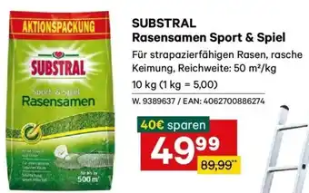 SUBSTRAL Rasensamen Sport & Spiel