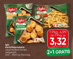 Spar iglo Kartoffelprodukte Angebot