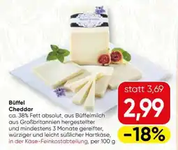 Spar Büffel Cheddar Angebot