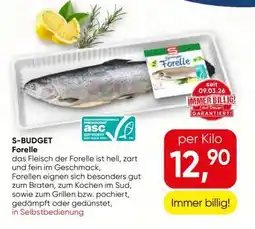 Spar S-BUDGET Forelle Angebot