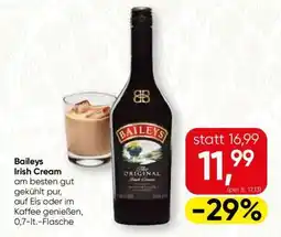 Spar Bailey´s Irish Cream Angebot
