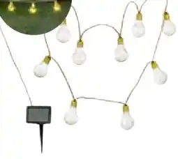 Hellweg Flector LED-Solar-Lichterkette Golden Vintage Angebot