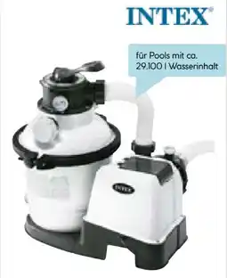Hellweg Intex Sandfilteranlage Krystal Clear Angebot