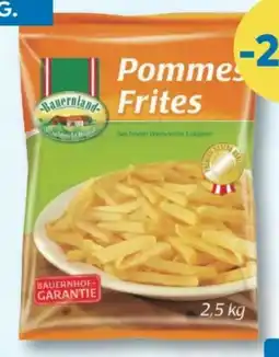 T&G Bauernland Pommes Frites Angebot