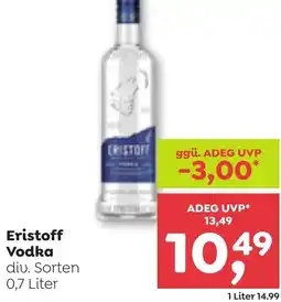 ADEG Eristoff Vodka Angebot