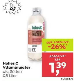 ADEG Hohes C Vitaminwater Angebot