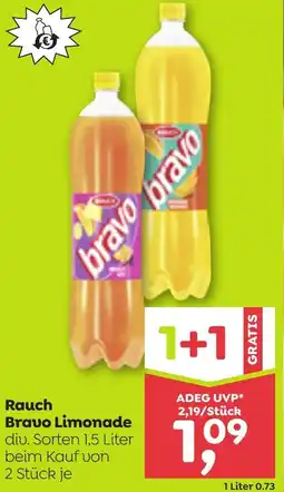 ADEG Rauch Bravo Limonade Angebot