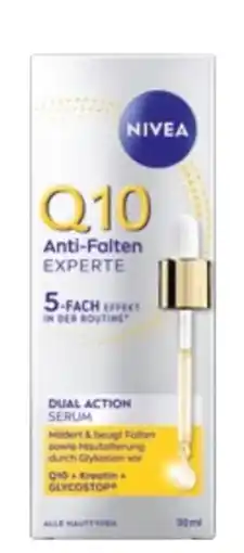 dm Nivea Q10 Anti-Falten Experte Dual-Action Serum Angebot