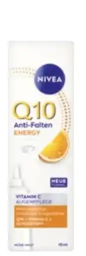 dm Nivea Augencreme Anti-Falten Energy Q10 Angebot