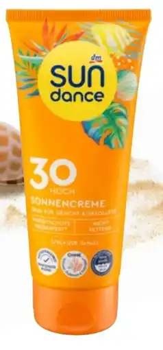 dm Sundance Sonnencreme LSF30 Angebot