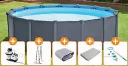Hofer Intex Frame Pool-Set Graphit Angebot