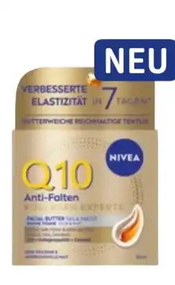 dm Nivea Gesichtscreme Q10 Anti-Falten Kollagen Experte Facial Butter Angebot