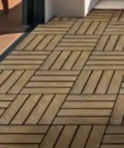 Hofer Gardenline WPC Klickfliesen Bavaro Angebot