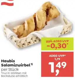 ADEG Haubis Salamizwirbel Angebot