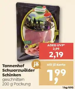 ADEG Tannenhof Schwarzwälder Schinken Angebot