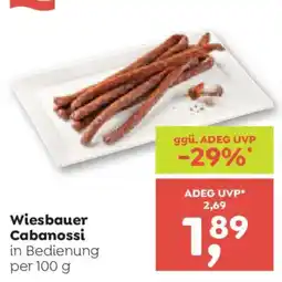 ADEG Wiesbauer Cabanossi Angebot