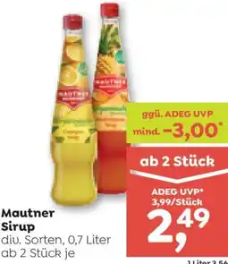 ADEG Mautner Sirup Angebot