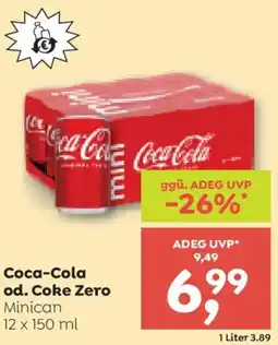 ADEG Coca-Cola od. Coke Zero Angebot