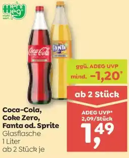 ADEG Coca-Cola, Coke Zero, Fanta od. Sprite Angebot