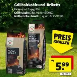 Hagebau Grillholzkohle und -briketts Angebot