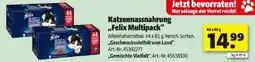 Hagebau Katzennassnahrung Felix Multipack Angebot