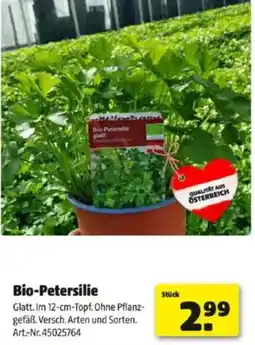 Hagebau Bio Petersilie Angebot