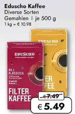 Travel FREE Eduscho Kaffee Angebot