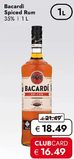Travel FREE Bacardi Spiced Rum Angebot